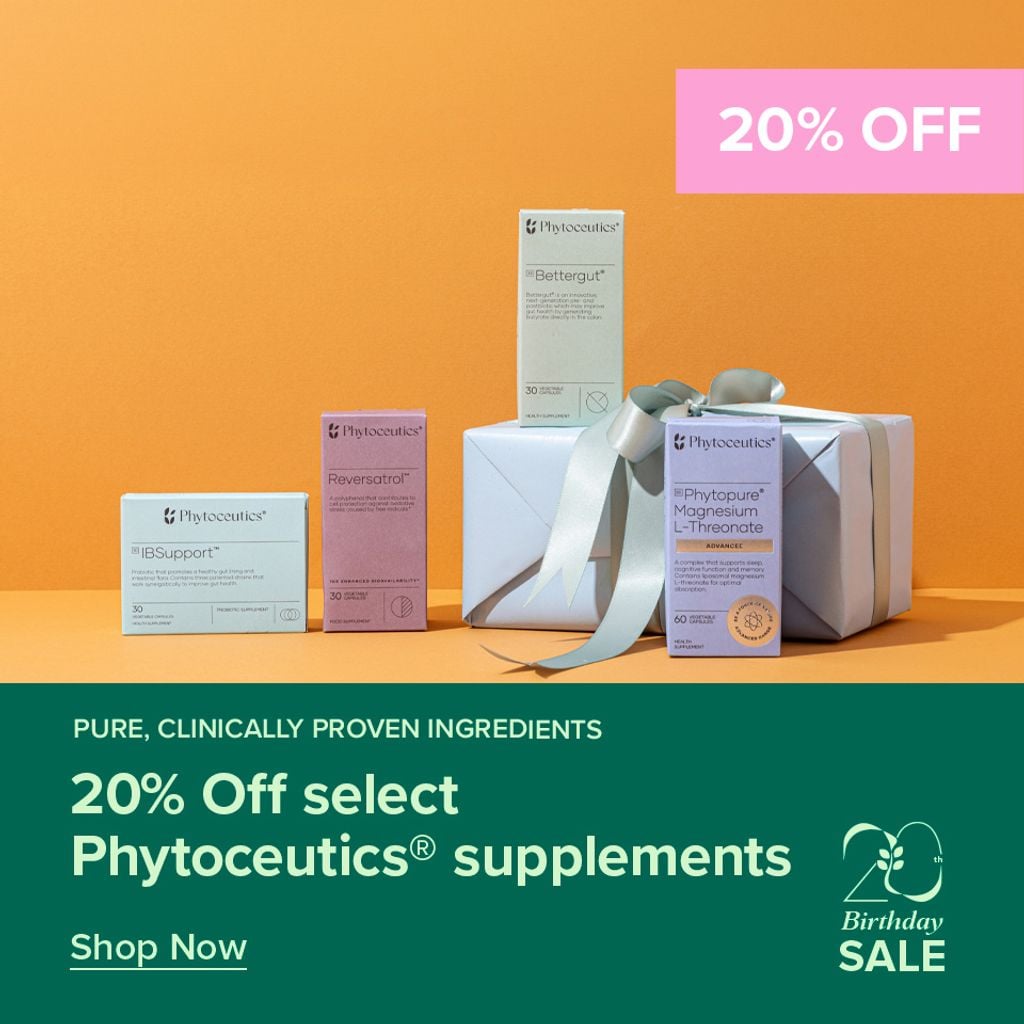 20% Off select Phytoceutics® supplements